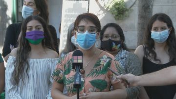141220-02 COMITE POLÍTICO FEMINISTA 01 (KARINA OLIVA-CANDIDATA A GOBERNADORA POR LA REGIÓN METROPOLITANA)