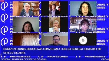 280421-05 ORGANIZACIONES EDUCATIVAS CONVOCAN A HUELGA GENERAL 05