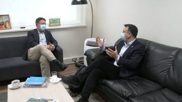 081021-05 GOBERNADOR RM Y DELEGADO PRESIDENCIAL DE LA RM SE REÚNEN PARA ESTABLECER AGENDA DE TRABAJO 1
