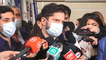 VOCERÍA CANDIDATO GABRIEL BORIC Y SENADOR ELIZALDE APOYO A BORIC