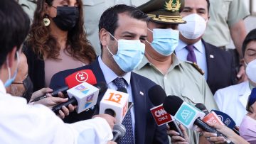 270122-03 PUNTO DE PRENSA DEL MINISTRO RODRIGO DELGADO, LUEGO DE VISITAR AL CARABINERO HERIDO EN EL NORTE 4