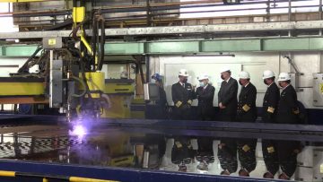 270222-01 PRESIDENTE PIÑERA DA INICIO A LA CONSTRUCCIÓN DEL PRIMER BUQUE MULTIPROPÓSITO DE LA ARMADA 15