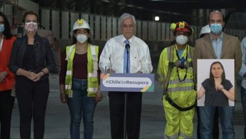010322-06 PRESIDENTE PIÑERA VISITA OBRAS DE LA NUEVA AUTOPISTA VESPUCIO ORIENTE 10
