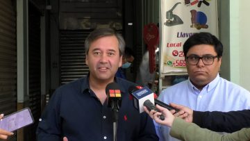 300322-08 DIPUTADOS REPUBLICANOS ANUNCIAN QUERELLA POR VANDALIZAR EDIFICIO 01