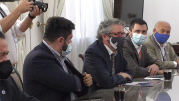 130422-04 PRESIDENTE DE LA ASOCIACIÓN CHILENA DE MUNICIPALIDADES SE REÚNE CON LA MINISTRA DEL INTERIOR 01