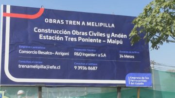 060522-04 MINISTRO DE TRANSPORTES SUPERVISA OBRAS DE LA FUTURA ESTACIÓN TRES PONIENTE DEL PROYECTO TREN A MELIPILLA 17
