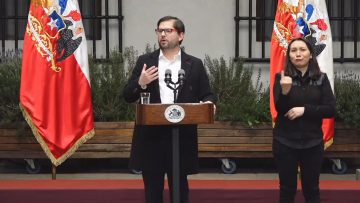 160522-07 PRESIDENTE BORIC RECIBE A ATLETAS NACIONALES QUE PARTICIPARON EN LOS JUEGOS SURAMERICANOS DE LA JUVENTUD 2022 10