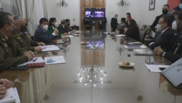260522-01 MINISTRAS DEL INTERIOR Y DEFENSA SE REFIEREN REUNIÓN DE EVALUACIÓN DEL ESTADO DE EXCEPCIÓN EN LA MACROZONA SU7