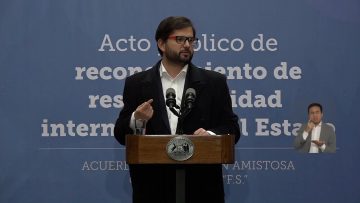 260522-07 EL PRESIDENTE GABRIEL BORIC, PARTICIPA EN UN ACTO DE RECONOCIMIENTO EN EL MARCO DEL ACUERDO DE SOLUCIÓN AMISTOSA 12 (1)