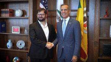 070622-06 PUNTO DE PRENSA DEL PRESIDENTE BORIC Y ALCALDE DE LOS ÁNGELES, ERIC GARCETTI 03