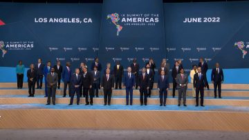100622-10 FOTOGRAFÍA OFICIAL DE LOS LÍDERES DE LA IX CUMBRE DE LAS AMÉRICAS 03