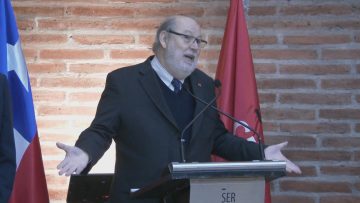 050722-03 EL PRESIDENTE DEL CONSEJO DIRECTIVO DEL SERVICIO ELECTORAL SE REFIERE AL PLEBISCITO CONSTITUCIONAL 08