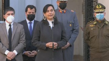 070722-01 PUNTO DE PRENSA MINISTRA DEL INTERIOR POR REUNIÓN DE EVALUACIÓN DEL ESTADO DE EXCEPCIÓN 07