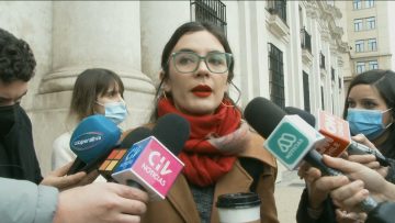 270722-02 DECLARACIONES MINISTRA VALLEJO AL LLEGAR A LA MONEDA 05