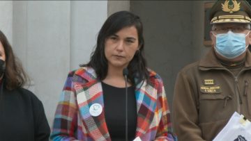 030822-01 PUNTO DE PRENSA MINISTRA DEL INTERIOR POR EVALUACIÓN DEL ESTADO DE EXCEPCIÓN EN EL SUR DEL PAÍS 03