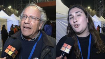 010922-23 DECLARACIONES T. HIRSCH Y E. SCHNEIDER EN ACTO DE CIERRE DEL APRUEBO 00