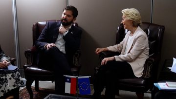 200922-12 EL PRESIDENTE GABRIEL BORIC SE REÚNE CON LA PRESIDENTA DE LA COMISIÓN EUROPEA, ÚRSULA VON DER LEYEN 06