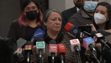 270922-06 PUNTO DE PRENSA DIRECTORA DEL INDH, CONSUELO CONTRERAS EN LA MONEDA 09