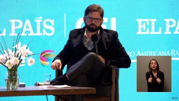 300922-19 PRESIDENTE GABRIEL BORIC PARTICIPA EN EL FORO EL RETO SOCIAL DE AMÉRICA LATINA 10