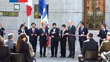 271022-02 PRESIDENTE BORIC PARTICIPA EN LA INAUGURACIÓN DEL NUEVO EDIFICIO DE LA JEFATURA NACIONAL DE CIBERCRIMEN DE LA PDI 09