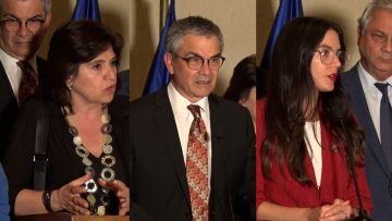 291122-C01 PUNTO DE PRENSA MINISTROS TRAS COMISIÓN MIXTA DE PRESUPUESTO 00