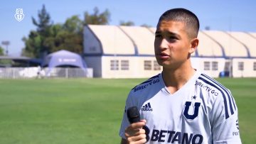 250123-DEP04 DECLARACIONES DE RENATO HUERTA TRAS SU DEBUT EN EL CAMPEONATO NACIONAL CON LA U01