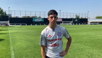 DECLARACIONES MARTÍN MATURANA TRAS ENTRENAMIENTO CON LA ROJA SUB 20 01