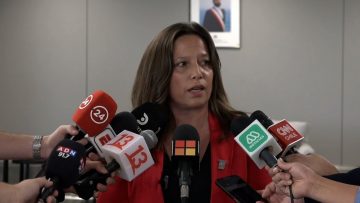 070223-DEP05 BALANCE MINISTRA DEL DEPORTE TRAS PARTICIPAR EN ASAMBLEA DE LA CORPORACIÓN JUNTOS 2030 05
