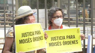 080223-04 AMNISTÍA INTERNACIONAL SE REFIERE AL CIERRE DE LA INVESTIGACIÓN EN EL CASO DE MOISÉS ÓRDENES 03