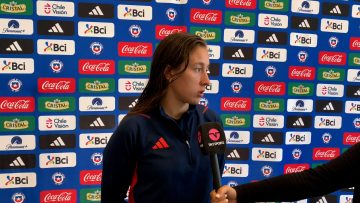 190223DEP03 DECLARACIONES DE SONYA KEEFE EN LA PREVIA DEL PARTIDO DE REPECHAJE MUNDIALISTA CONTRA HAITÍ (01)