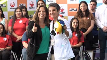 030323DEP01 MINISTRA DEL DEPORTE Y DE LA MUJER VISITAN INSTALACIONES EL INSTITUTO TELETÓN47