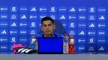 150323DEP02 CONFERENCIA DE PRENSA DEL JUGADOR DE UNIVERSIDAD DE CHILE, ISRAEL POBLETE (01) (1)