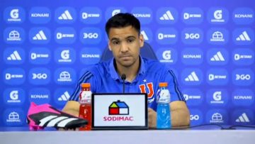 220323DEP03 CONFERENCIA DE PRENSA DE CRISTOPHER TOSELLI PREVIO AL PARTIDO AMISTOSO CONTRA RIVER PLATE (01)