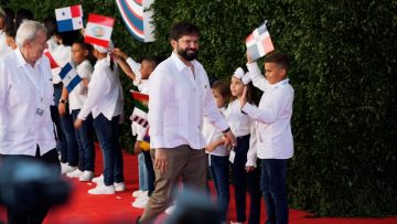 250323RD01 APOYO DE LA LLEGADA DEL PRESIDENTE BORIC A LA SESIÓN DE LOS JEFES DE ESTADO DE LA XXVIII CUMBRE IBEROAMERICANA (01)