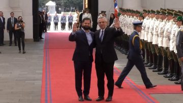 05042306 EL PRESIDENTE BORIC RECIBE EN VISITA OFICIAL AL PRESIDENTE DE ARGENTINA, ALBERTO FERNÁNDEZ (01)