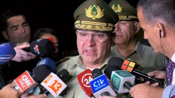 05042313 DECLARACIONES MINISTRA DEL INTERIOR Y GENERAL YAÑEZ POR CARABINERO BALEADO (03)