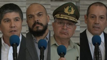 07042301 PUNTO DE PRENSA DE SUBSECRETARIOS TRAS REUNIÓN CON ALTO MANDO (01)