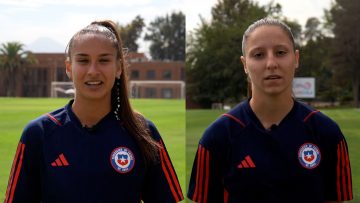 100423DEP02 DECLARACIONES SELECCIONADAS SUB23 FRANCESCA CANIGUÁN Y CATALINA FIGUEROA 00