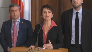 14042314 PUNTO DE PRENSA DE MINISTRA DEL INTERIOR, CAROLINA TOHÁ, JUNTO A LOS PRESIDENTES DE LA CÁMARA BAJA Y ALTA 06