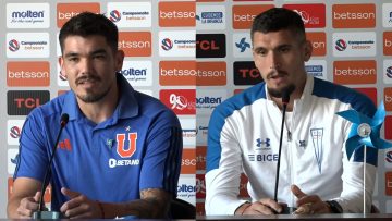 270423DEP02 CONFERENCIA DE PRENSA DE CAPITANES DE LA U Y DE LA UC PREVIO AL CLÁSICO UNIVERSITARIO 01