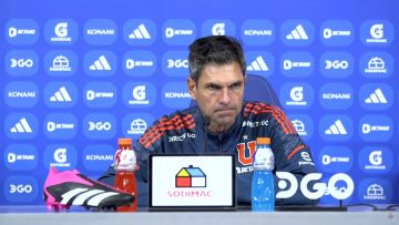 280423DEP04 CONFERENCIA DE PRENSA DEL DT DE UNIVERSIDAD DE CHILE, MAURICIO PELLEGRINO (01)