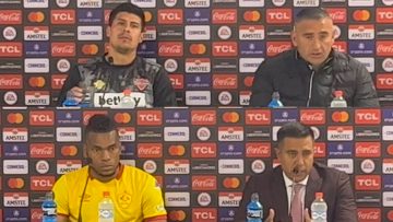 020523DEP04 CONFERENCIA DE PRENSA POST PARTIDO DE LOS DT DE ÑUBLENSE Y AUCAS POR COPA LIBERTADORES 00
