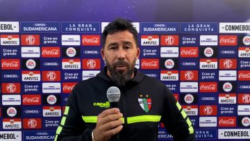 030523DEP01 DECLARACIONES DT PALESTINO PABLO SÁNCHEZ PREVIO AL PARTIDO CON SAN LORENZO 02