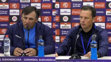 040523DEP03 CONFERENCIA DE PRENSA POST PARTIDO DE LOS DT DE AUDAX ITALIANO Y BLOOMIN 00