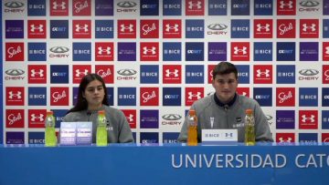 170523DEP03 CONFERENCIA DE PRENSA DEL DT DE UNIVERSIDAD CATÓLICA FEMENINO, ÁNGEL HUALDE 01