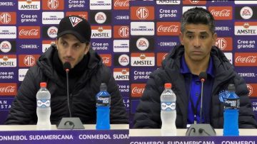 230523DEP05 CONFERENCIA DE PRENSA POST PARTIDO DE LOS DT DE MAGALLANES Y LDU QUITO 11