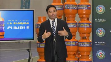 30052301 LA FLORIDA ENTREGARÁ 200 MIL CILINDROS DE GAS DE 15 KILOS A VECINOS DE LA COMUNA 02
