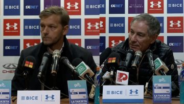CONFERENCIA DE PRENSA POST PARTIDO DEL DT DE UNIVERSIDAD CATÓLICA VS UNIÓN LA CALERA 1