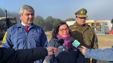18062311 AUTORIDADES VISITAN LA CENTRAL EÓLICA CAMÁN TRAS ATAQUE INCENDIARIO  02