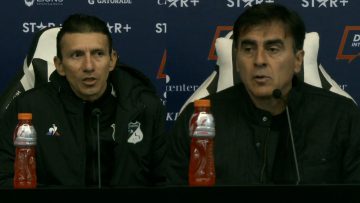 180623DEP03 CONFERENCIA DE PRENSA DE LOS DT DE COLO-COLO Y DEPORTIVO CALI 10